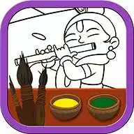 Free play online Colouring Krishna  APK