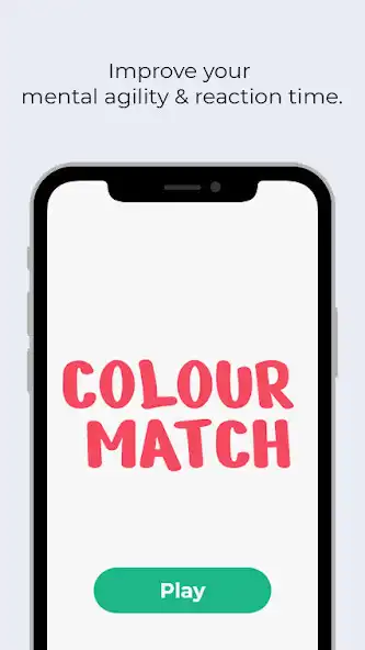 Play Colour Match: Fun Mental Agility  Reaction Time as an online game Colour Match: Fun Mental Agility  Reaction Time with UptoPlay