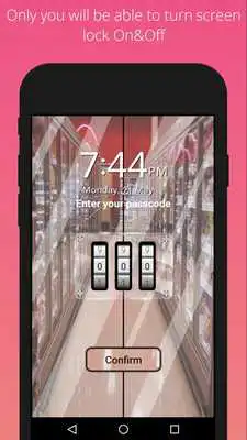 Play Combination Orbit Door Lock Screen