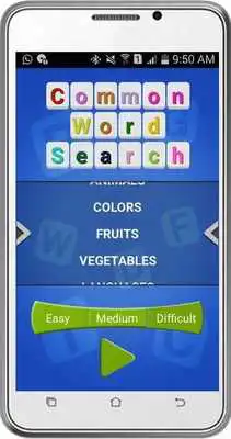 Play Common Word Search