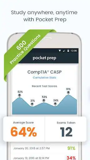 Play CompTIA CASP Pocket Prep  and enjoy CompTIA CASP Pocket Prep with UptoPlay