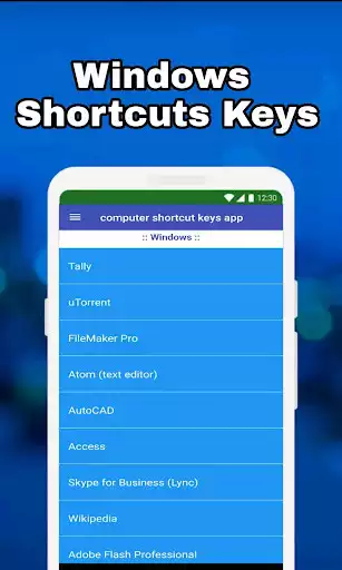 Play Computer Shortcut Keys App as an online game Computer Shortcut Keys App with UptoPlay