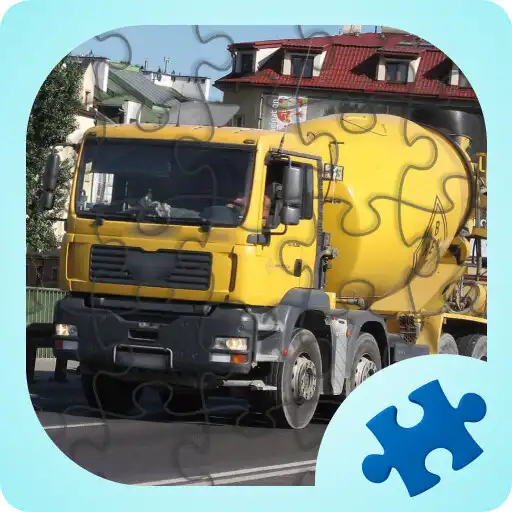 Play Concrete Mixer Truck Puzzles APK