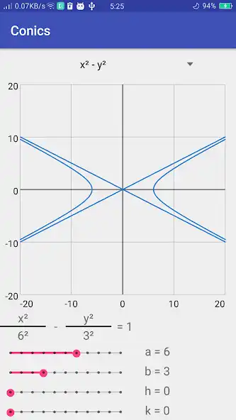 Play Conics: Ellipse and Hyperbola