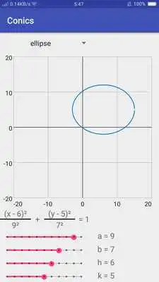 Play Conics: Ellipse and Hyperbola