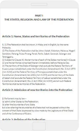 Play Constitution of Malaysia as an online game Constitution of Malaysia with UptoPlay