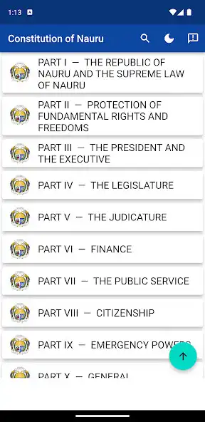 Play Constitution of Nauru  and enjoy Constitution of Nauru with UptoPlay