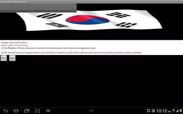 Play Constitution of South Korea as an online game Constitution of South Korea with UptoPlay