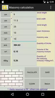 Play Construction Calculator