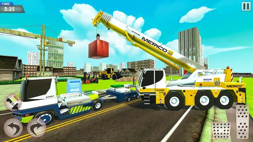 Play Construction Games Drive Crane  and enjoy Construction Games Drive Crane with UptoPlay