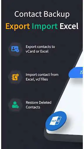 Play Contact Backup : Export Import Excel Contact  and enjoy Contact Backup : Export Import Excel Contact with UptoPlay