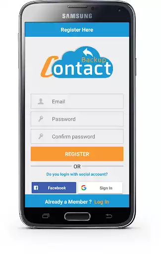 Play Contact Backup as an online game Contact Backup with UptoPlay