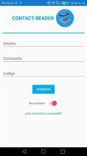 Play APK Contact-Reader  and enjoy Contact-Reader with UptoPlay com.eventosysistemas.ContactReaderEyS