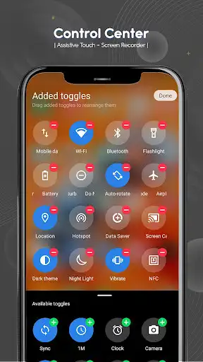 Play Control Center IOS14 Assistive Touch For Android  and enjoy Control Center IOS14 Assistive Touch For Android with UptoPlay