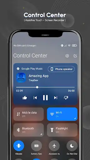 Play Control Center IOS14 Assistive Touch For Android as an online game Control Center IOS14 Assistive Touch For Android with UptoPlay