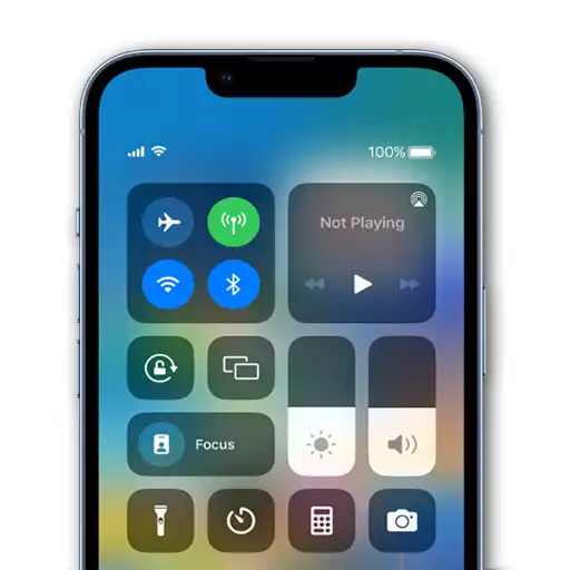 Play Control Center iOS 16 APK