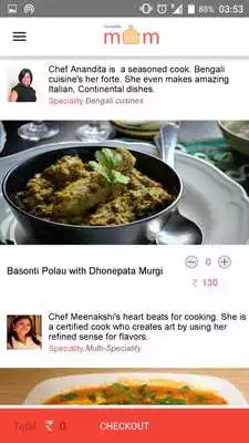 Play Cooked By Mom - Food Ordering