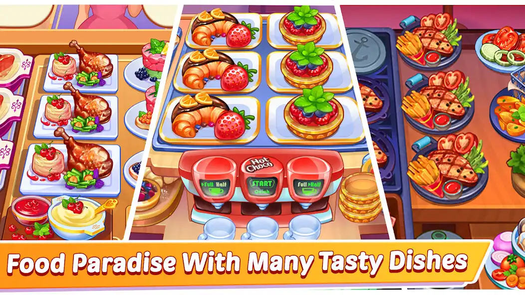 Play Cooking Rush - Restaurant Game  and enjoy Cooking Rush - Restaurant Game with UptoPlay