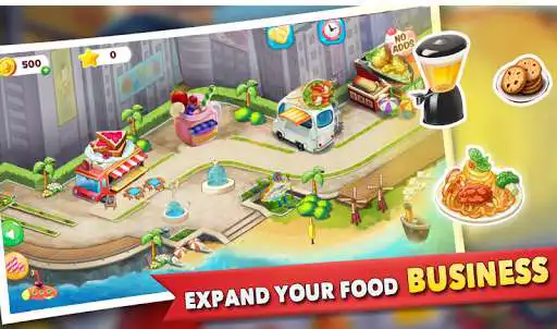 Play Cooking Story : Food Truck Game as an online game Cooking Story : Food Truck Game with UptoPlay