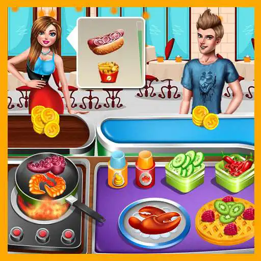 Free play online Cooking Time - Food Games  APK