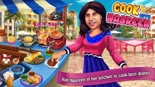 Play Cooking with Nasreen Chef Game as an online game Cooking with Nasreen Chef Game with UptoPlay