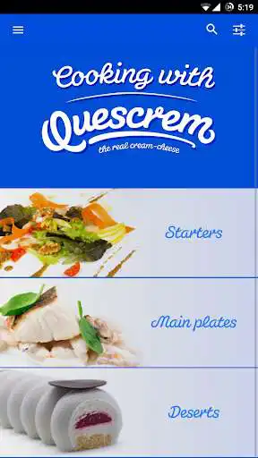 Play APK Cooking with Quescrem  and enjoy Cooking with Quescrem with UptoPlay es.quescrem.cocinaconquescrem