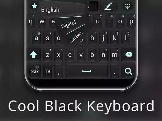 Play Cool black keyboard