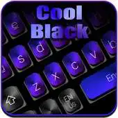 Free play online Cool Black Violet Keyboard APK