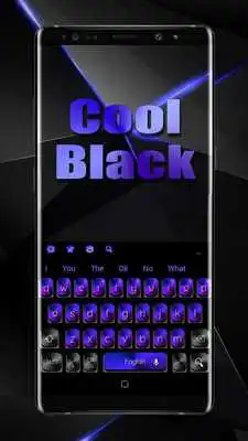 Play Cool Black Violet Keyboard