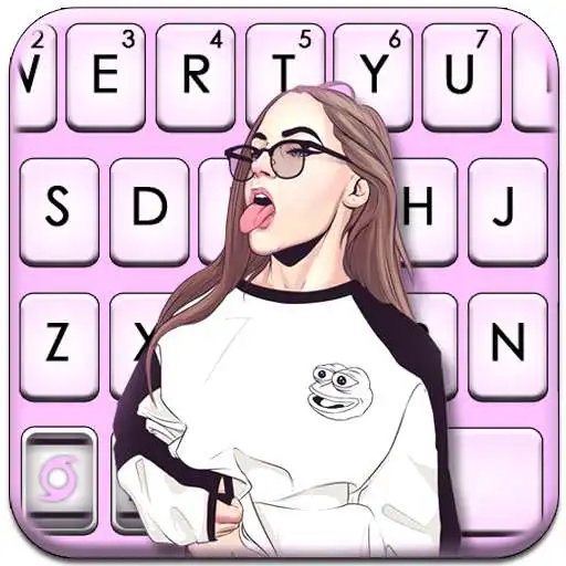 Play Cool Girl Swag Keyboard Theme APK