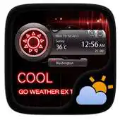 Free play online Cool GO Weather Widget Theme APK