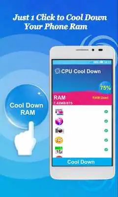 Play Cooling Master-Phone Cooler CPU Free