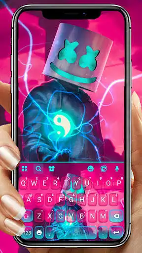 Play Cool Neon Flash DJ Keyboard Theme  and enjoy Cool Neon Flash DJ Keyboard Theme with UptoPlay