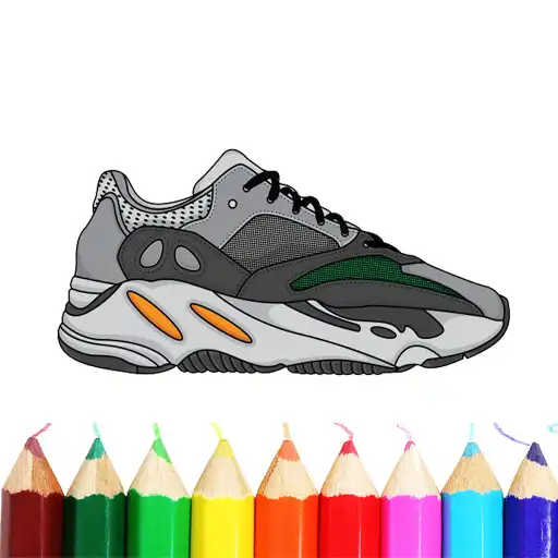 Play Cool Sneakers Coloring Book APK