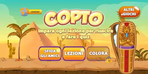 Play Coptic alphabet language  and enjoy Coptic alphabet language with UptoPlay