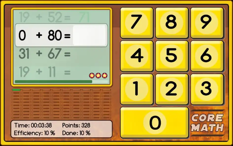 Play Core Math as an online game Core Math with UptoPlay