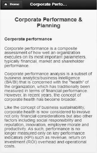 Play Corporate Performance as an online game Corporate Performance with UptoPlay