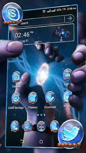 Play Cosmic Damaru Launcher Theme  and enjoy Cosmic Damaru Launcher Theme with UptoPlay