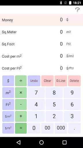 Play Cost per Square Foot/Meter Calc.  and enjoy Cost per Square Foot/Meter Calc. with UptoPlay