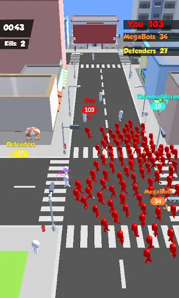 Play Count Masters: Crowd Stickman as an online game Count Masters: Crowd Stickman with UptoPlay