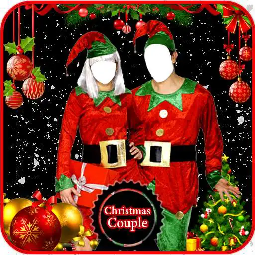 Free play online Couple Christmas Photo Suit APK