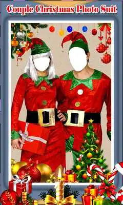 Play Couple Christmas Photo Suit