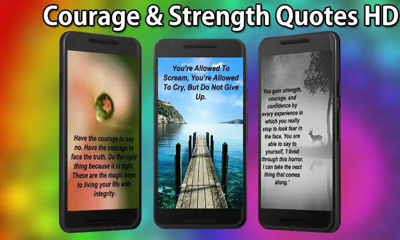 Play Courage & Strength Quotes  and enjoy Courage & Strength Quotes with UptoPlay