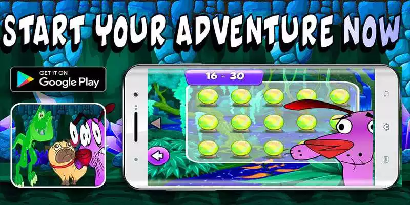 Play Cowardly Puppy Dog In The Courage Adventure