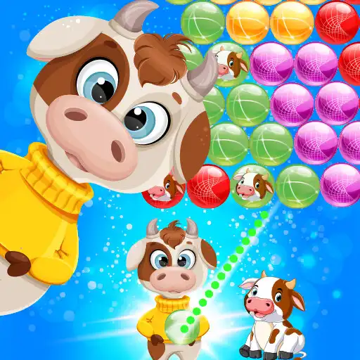 Play Cow Rescue Bubble Shooter-2021 APK