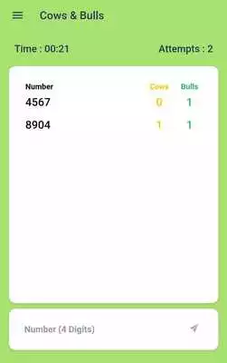 Play Cows and Bulls - Guess Numbers