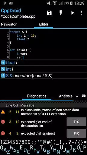 Play CppDroid - C/C++ IDE  and enjoy CppDroid - C/C++ IDE with UptoPlay