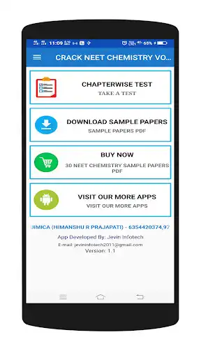 Play CRACK NEET CHEMISTRY VOL 1 by Himanshu Prajapati as an online game CRACK NEET CHEMISTRY VOL 1 by Himanshu Prajapati with UptoPlay