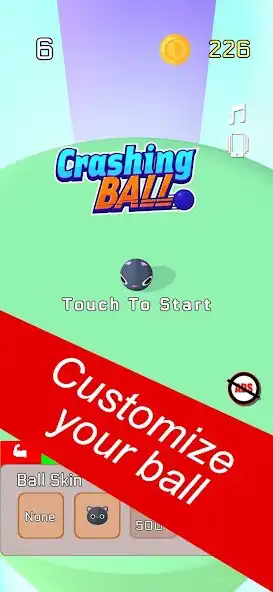 Play Crashing Ball  and enjoy Crashing Ball with UptoPlay