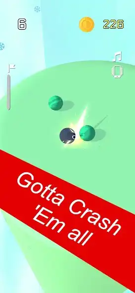 Play Crashing Ball as an online game Crashing Ball with UptoPlay